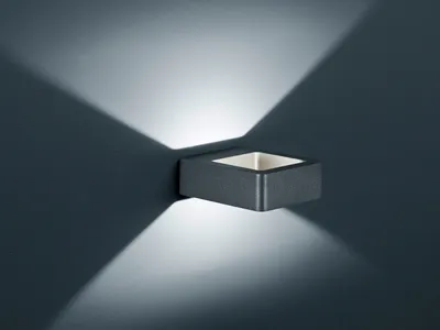 Produktbild von Trio 220760142 Aluguss anthrazit LED-Wandleuchte LB18