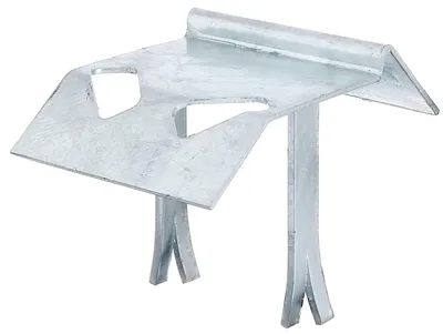 Produktbild von Alberts Auflaufstütze | zum Einschlagen oder Einbetonieren | feuerverzinkt | 125 x 47 mm | 2er Set
