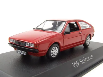 Produktbild von VW Scirocco 1981 rot Modellauto 1:43 Norev