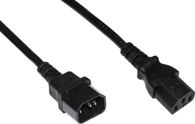 Obrázek produktu pro LINK LKIEC18, 1,8 m, C14 rozdvojovač, C13 rozdvojovač, H05VV-F, 250 V, 10 A