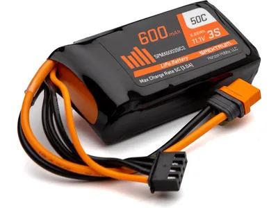 Obrázek produktu pro Spektrum LiPo 11.1V 600mAh 50C IC2