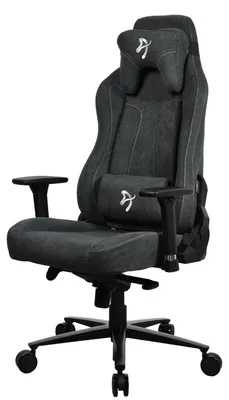 Produktbild von Arozzi Vernazza Soft Fabric™ Gamingstuhl - Dunkelgrau