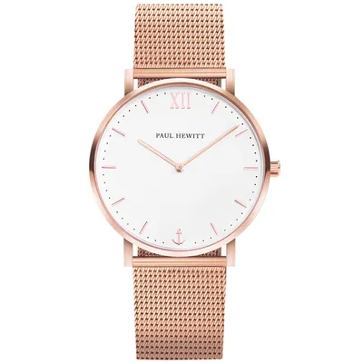 Produktbild von Paul Hewitt Sailor Line White Sand Quarz Damen Armbanduhr - PH-SA-R-ST-W-4S