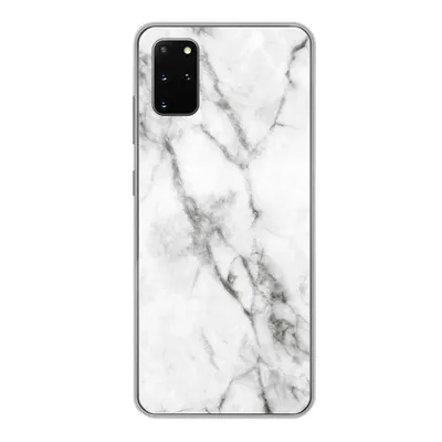 Produktbild von MuchoWow® Handyhülle Schutzhülle Hülle für Samsung Galaxy S20 Plus Marmor - Luxus - Weiß Silikon Softcase Handy Hülle - Hartschale