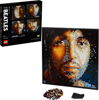Obrázok produktu pre LEGO ART The Beatles Building Set for Adults, Stavebnica, 18 rok / roky, 2933 kusov, 1,64 kg