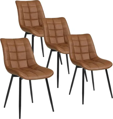 Produktbild von Woltu BH207hbr-4-MA, Samt, 150 kg, 4 Stück(e)