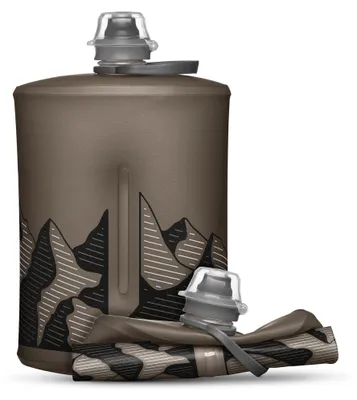 Productafbeelding van Hydrapak Stow 1 liter drinkfles, kleur: Mammoth Grey