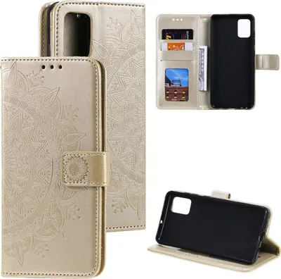 Produktbild von Hülle für Samsung Galaxy Note20 Handyhülle Flip Case Cover Tasche Etui Mandala Rosegold