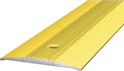 Produktbild von Prinz Übergangsprofil Alu gold gelocht 37 x 1000 mm