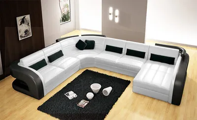 Produktbild von Weißer Luxus-Sofa 300 x 382 x 197 cm
