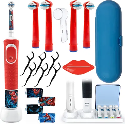 Imagen del producto de Cepillo de dientes Oral-B Vitality 100 Spiderman + cabezal de repuesto