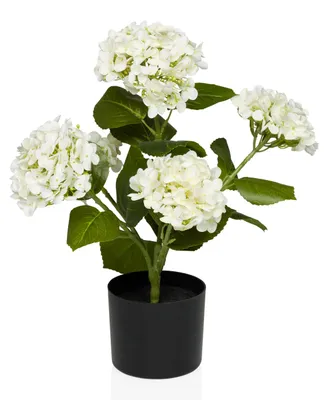 Obrázek produktu pro hjh OFFICE Umělá rostlina HYDRANGEA Umělá rostlina v květináči Hydrangea Výška 52,0 cm Dekorace