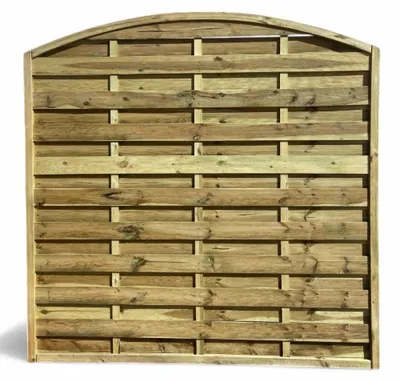 Immagine prodotto di Pannello frangivento ad arco in pino impregnato 180xH180 cm