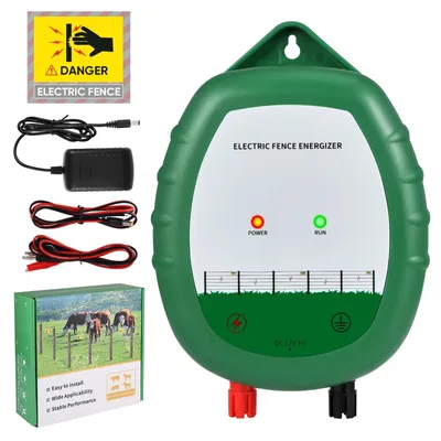 Produktbild von Weidezaungerät Elektrozaun - Ladegerät/Controller - 2 Joule Ausgangsenergie - AC 230 V Netzbetrieb - Für Rinder und große Tiere - Hohe Leistung