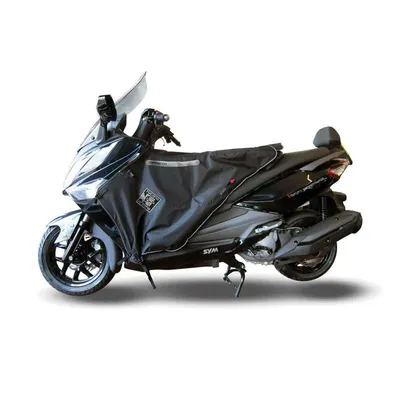 Produktbild von TUCANO URBANO R163 Thermoscud Beinschutz schwarz mit schwerem Nylon-Außenmaterial