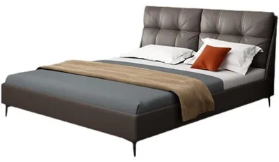Produktbild von Betten Textil Leder Hotel Luxus Polster Samt Stoff Designer Bett Schlafzimmer