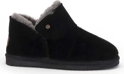 Produktbild von Warmbat Willow Suede Schwarz - Damen Hausschuhe - WLW321099