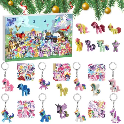 Productafbeelding van My Liittlle Ponny Adventskalender 2026 24 Stuks Advent Calendar