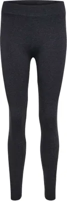 Produktbild von Hummel Hmlpulse logo mw tights - black beauty melange, Größe:L