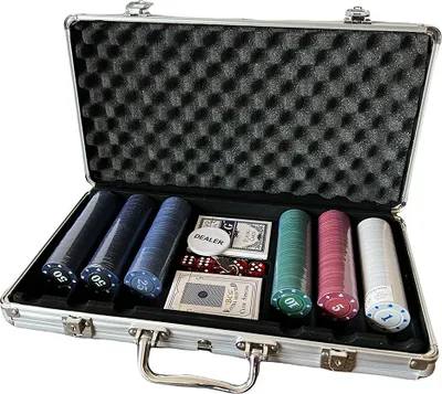 Obrázok produktu pre GOTEL GOT B10F Texas Strong Poker Set 300 žetónov + hliníkové puzdro