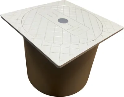 Produktbild von Bodeninspektionsgrube 250x250x200 mit Rohr