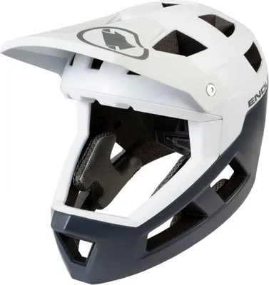 Produktbild von Endura SingleTrack Vollvisierhelm E1572 Integral weiß größe L-XL (58-63 cm) E1572WH/L-XL