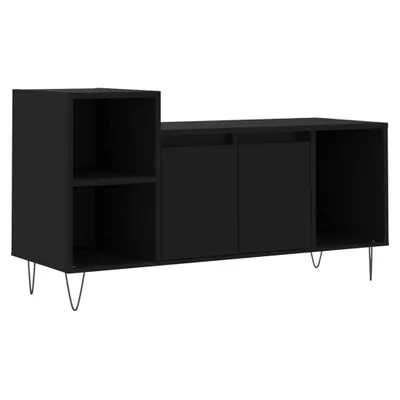 Obrázek produktu pro vidaXL TV skříňka černá 100x35x55 cm Dřevěný materiál