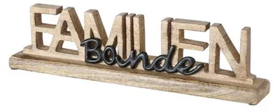 Produktbild von Boltze Family, Schwarz, Natürlich/Natur, Metall, Holz, 1 Stück(e), 1 Stück(e), 430 mm, 60 mm