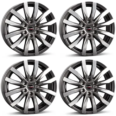 Obrázok produktu pre 4 disky Borbet CW6 7,5x18 ET45 6x114,3 ANTP pre Mercedes X6x114,3 ANTP pre Mercedes X hliníkové disky