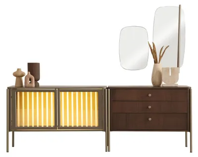 Produktbild von Moderner Konsolentisch mit Spiegel Elegant Stilvoll Zeitloses Design