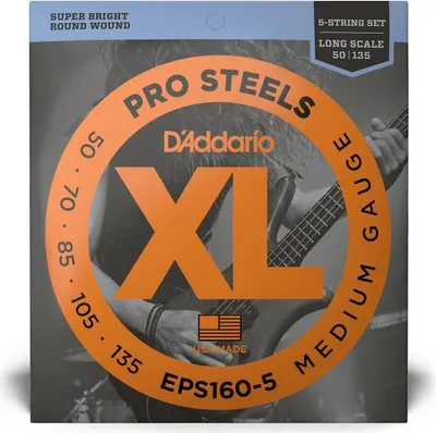 Obrázek produktu pro D'Addario EPS160-5 Struny pro 5-strunnou baskytaru