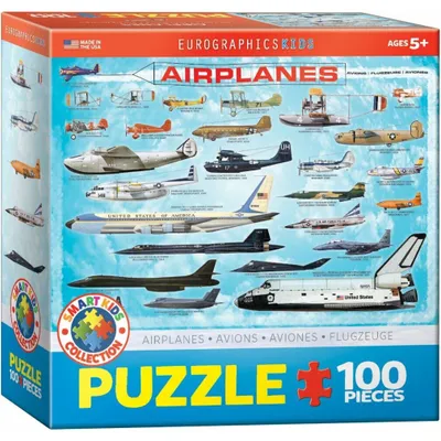 Obrázok produktu pre EUROGRAPHICS puzzle lietadlo 100 dielikov