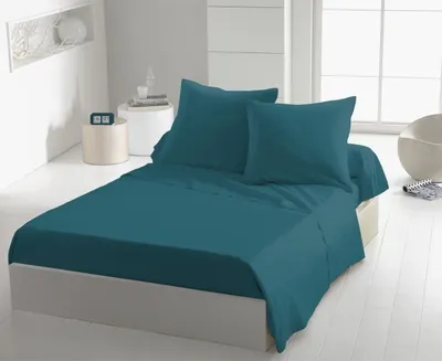 Zdjęcie produktu dla Prześcieradło – HOME LINGE PASSION – HP72099 – mikrofibra 82 g – 240 x 300 cm – niebieski