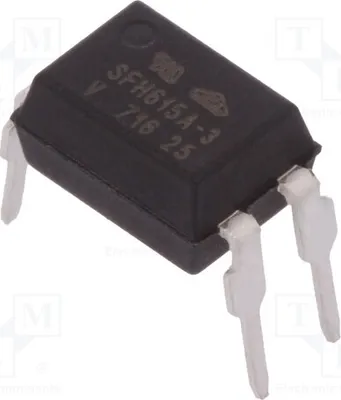 Produktbild von 2x Optokoppler Kanäle: 1 Uce: 70V SFH615A-3X001 Optokoppler - ausgang  THT
