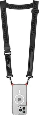 Produktbild von Skinarma Scout Xe Universal Phone Lanyard Schwarz/Schwarz