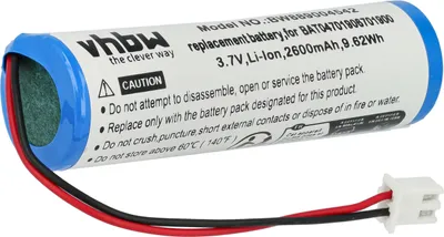Produktbild von vhbw Akku kompatibel mit Zafferano Home Pro Tischlampe, Nachttischlampe (2600 mAh, 3,7 V, Li-Ion)