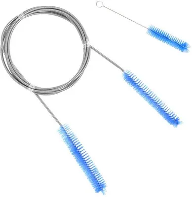 Produktbild von Doppelreinigungsborstel-Set für optimale Überdruckrohrreinigung