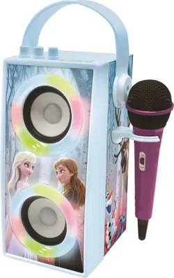 Obrázok produktu pre Prenosný reproduktor Bluetooth Snow Queen s mikrofónom a svetelnými efektmi