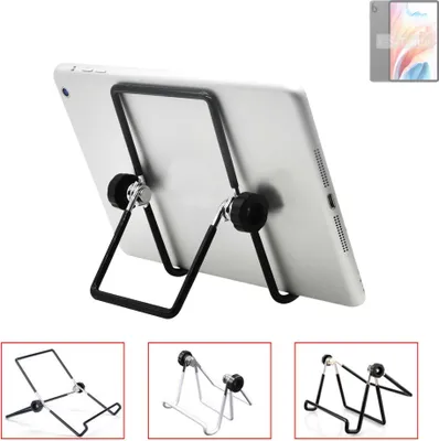 Produktbild von K-S-Trade Tablet-Ständer Tablet-Halterung Tablet-Aufsteller kompatibel mit Blackview Tab 18 faltbarer Tischständer Tablet Halterung