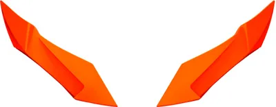 Immagine prodotto di Prese D'Aria Posteriori Arancio Casco Airoh Aviator 3