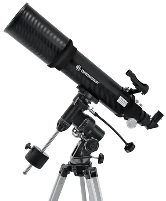 Produktbild von Bresser - 11276 - Polaris-II 102/600 EQ3 Linsenteleskop mit Smartphone-Adapter & Sonnenfilter