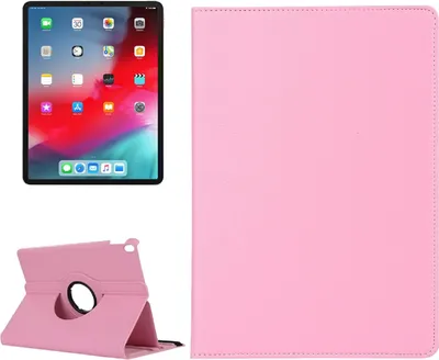 Immagine prodotto di Copertura protettiva per iPad Pro 11 (2018-2019-2020-2021) Manicotto del tablet Borsa protettiva Custodia Cover Rosa 360 gradi rotazione Bumper
