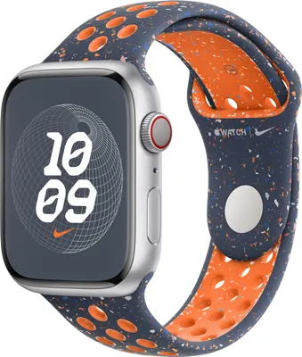 Produktbild von Apple Nike Sport Band Apple Watch 42mm / 44mm / 45mm / 49mm Blue Flame M/L