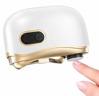 Produktbild von Baby Nagelschneider elektrisch, sicherer Nagelknipser mit Feile, 2 Geschwindigkeiten, LED Licht, leiser Betrieb und Auffangbehälter für Nagelstaub