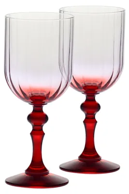 Obrázok produktu pre KROSNO Bubble Červené poháre na víno, Sada 2, 300 ml