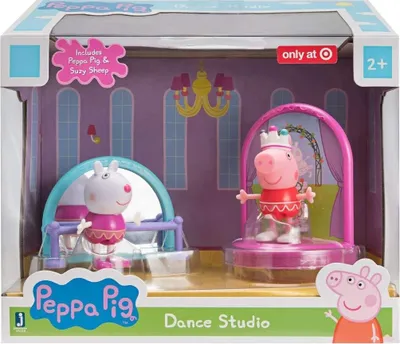 Produktbild von Peppa Wutz - Tanzstudio Spielset mit 2 Figuren