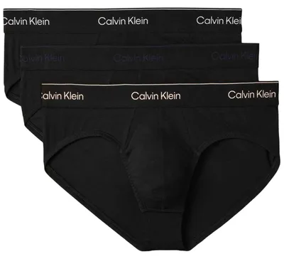 Obrázok produktu pre Slipy Calvin Klein Slip Calvin Klein Hip Icon Bavlna Stretch negro puro (3 unidades) pre Uni