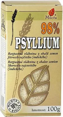 Obrázek produktu pro Psyllium 98% čistota přírodní vláknina 100g
