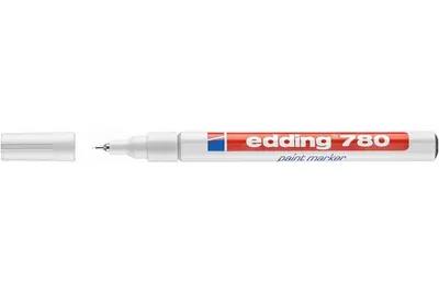 Immagine prodotto di Edding 4780049 780 Marcatore - 0,8 mm, bianco