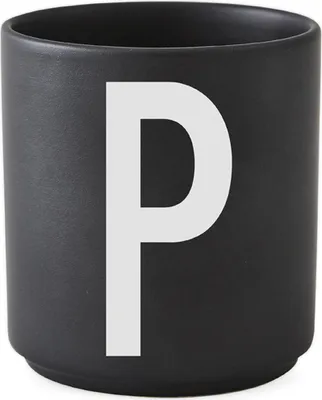 Produktbild von Design Letters - AJ Becher P, schwarz